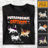 Purranormal Cativity - Personalized T-Shirt - Halloween TS - PT3880